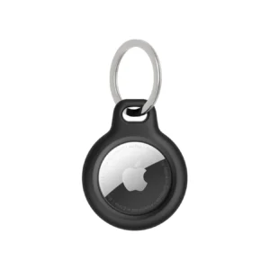 Durable Black AirTag Secure Holder