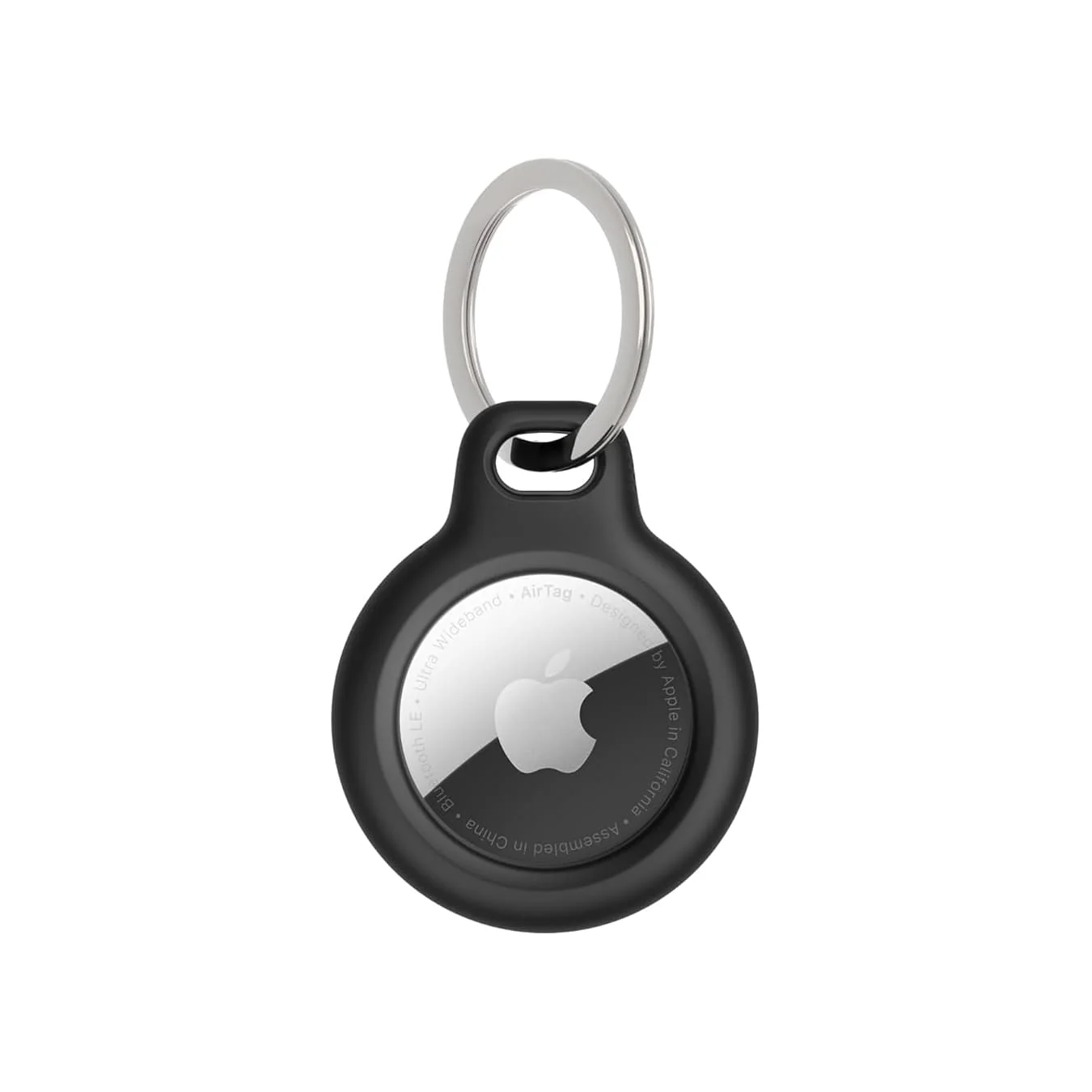 Durable Black AirTag Secure Holder